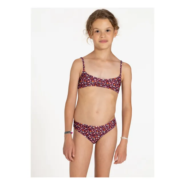 Maillot de Bain Sway Fleuri | Violine
