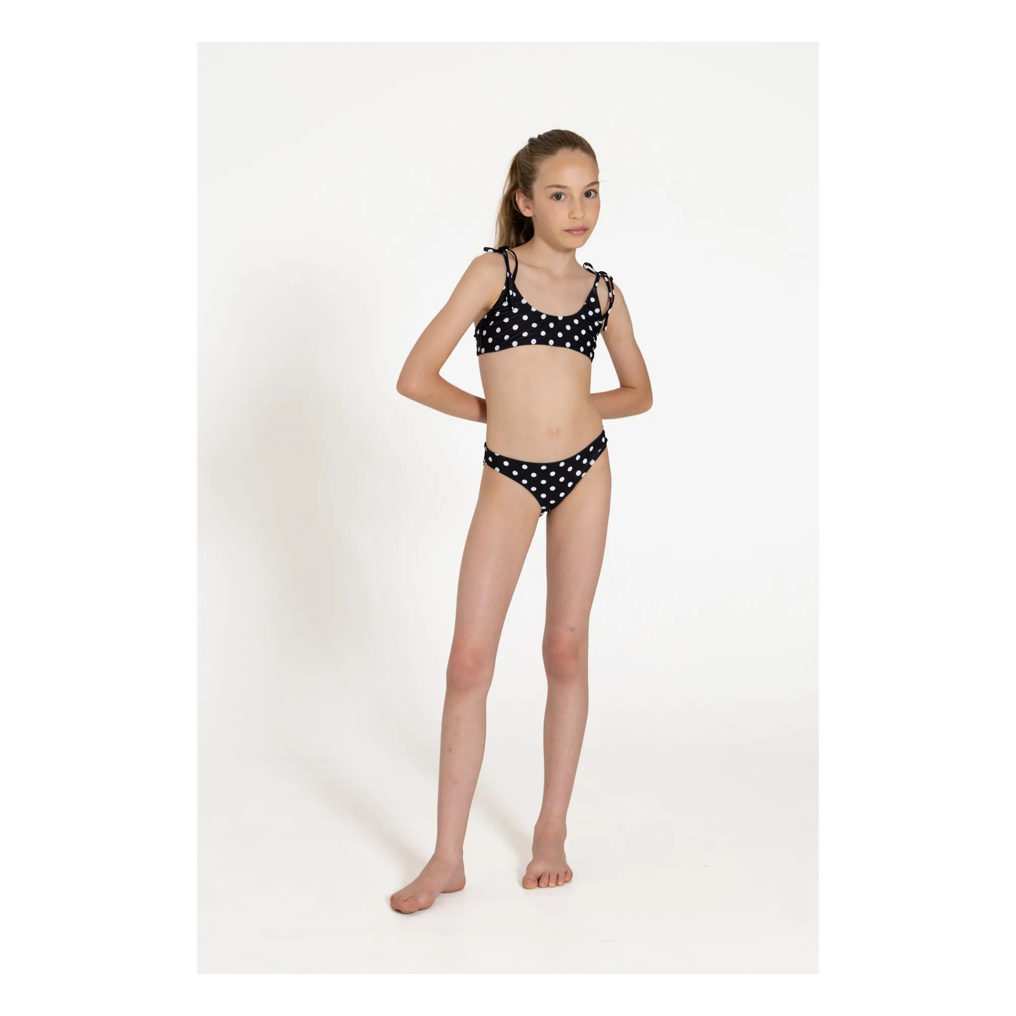 Maillot de Bain Alice Pois | Noir- Image produit n°1