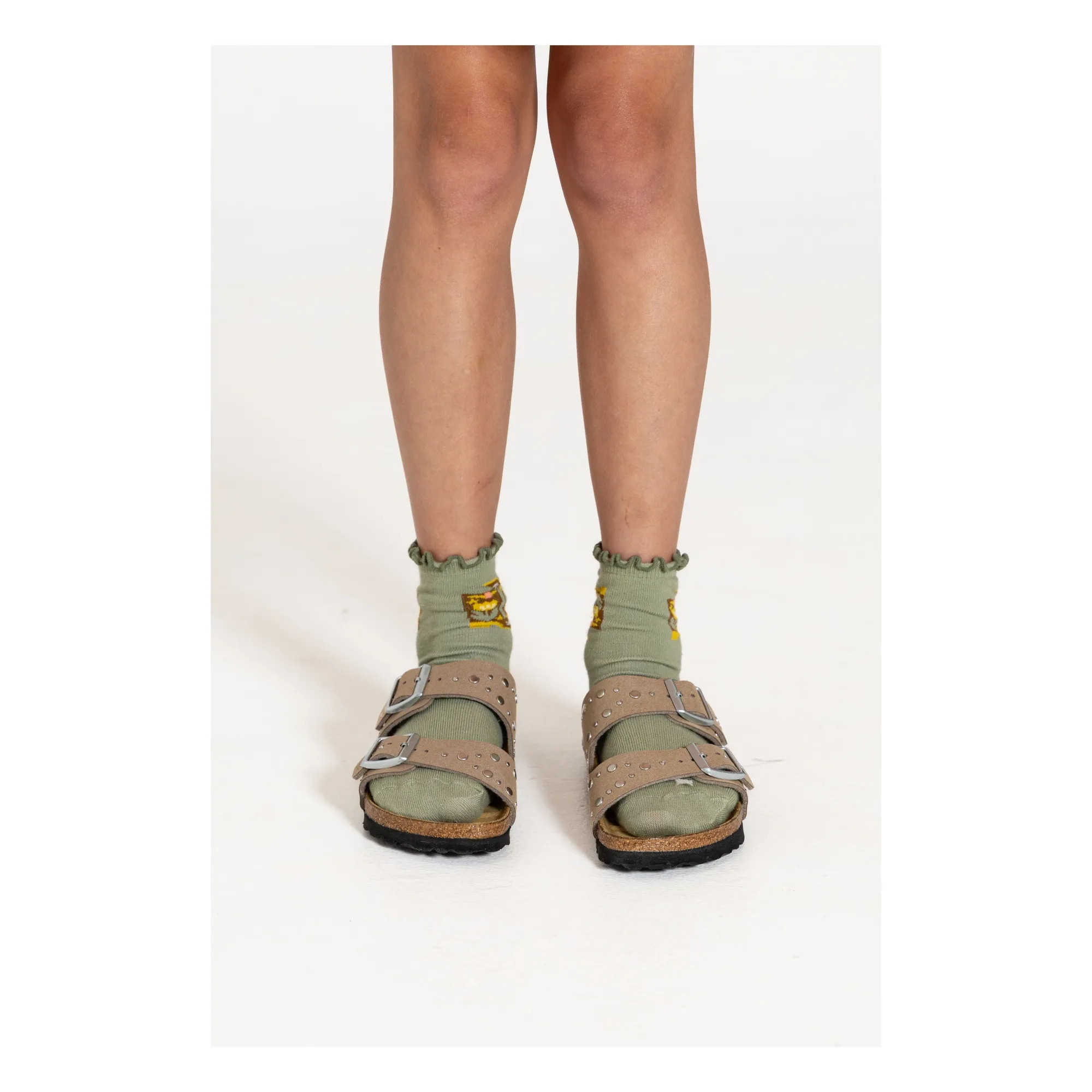 Chaussettes Lilibelle Cowboy | Vert d'eau- Image produit n°2