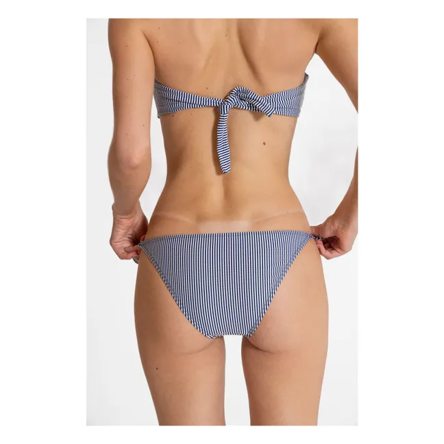 Haut de Maillot Abbie Rayé | Bleu marine