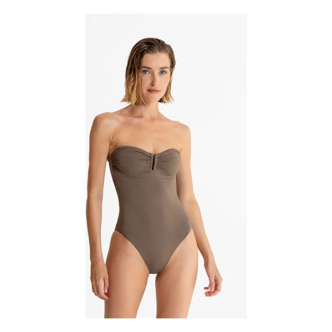 Maillot de Bain Annabelle | Marron glacé
