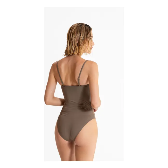 Maillot de Bain Annabelle | Marron glacé