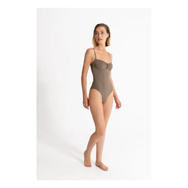 Maillot de Bain Annabelle | Marron glacé
