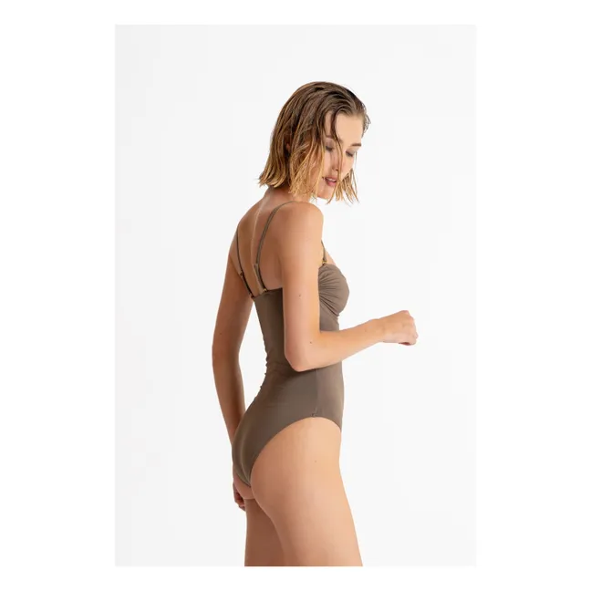 Maillot de Bain Annabelle | Marron glacé