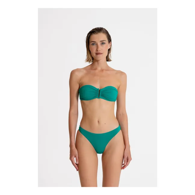 Haut de Maillot Brooke | Vert émeraude