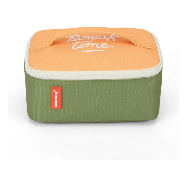 Lunch-Box Isotherme Mini Safari | Vert kaki