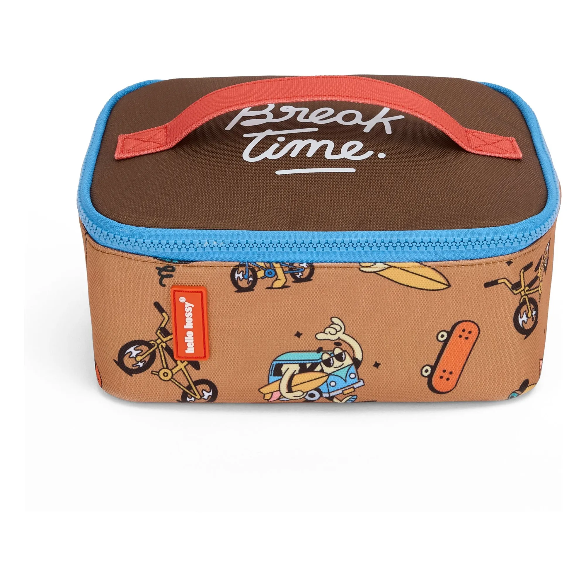 Lunch-Box Isotherme Mascots Ride | Marron- Image produit n°0