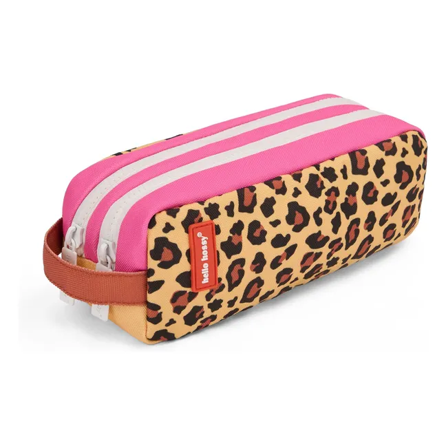 Trousse Leopard | Marron