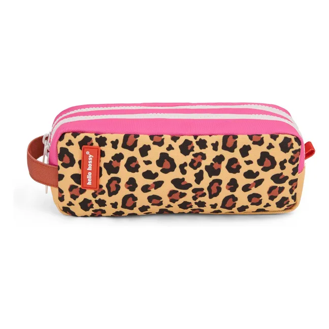 Trousse Leopard | Marron