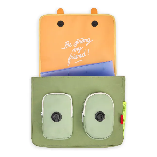 Cartable Mini Safari | Vert
