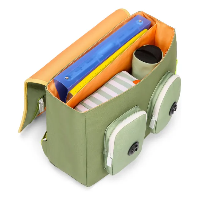 Mini Safari satchel | Green