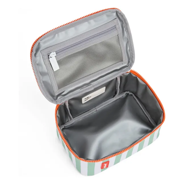 Lunch-Box Isotherme Rayée  | Green