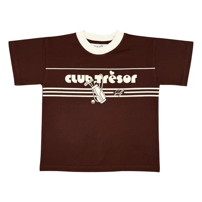 soor ploom Tシャツ　4Y Soor Ploom - Sundae T-Shirt - Ecru | Smallable