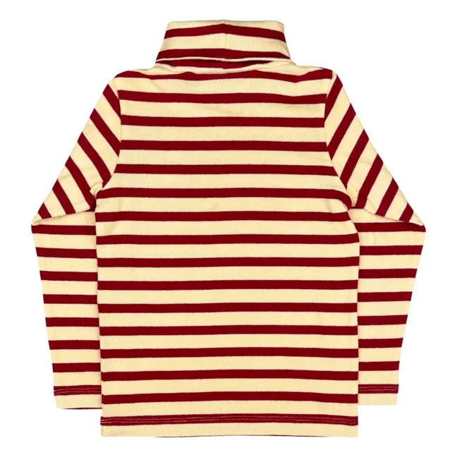 Col Roulé Honey Rayé | Jaune