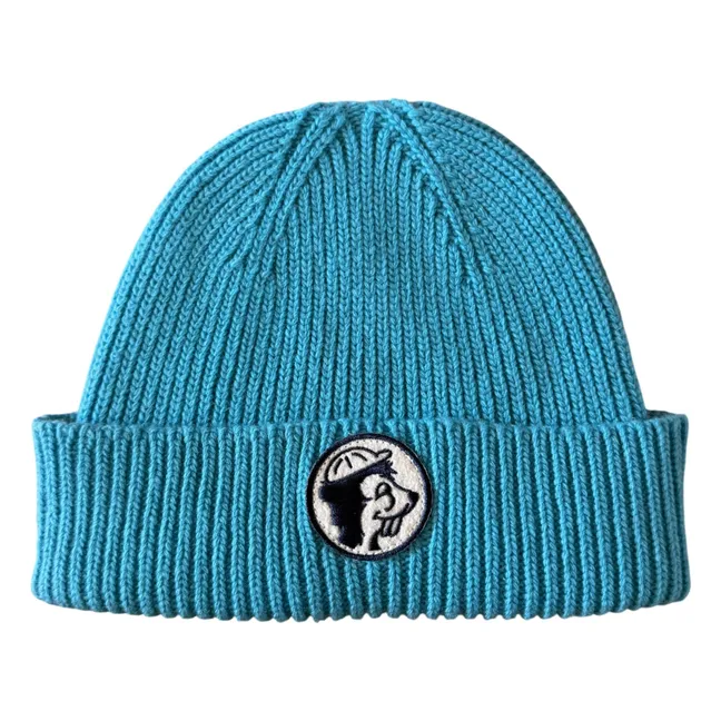 Heritage Wool Beanie | Blue