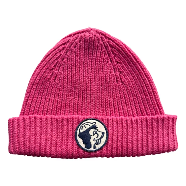 Heritage Wool Beanie | Pink