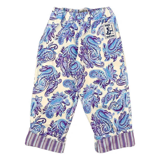 Pantalon Evolutif Purple Paisley | Violet