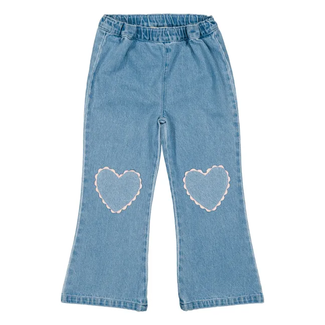 Jean Holly Hearts | Light Blue