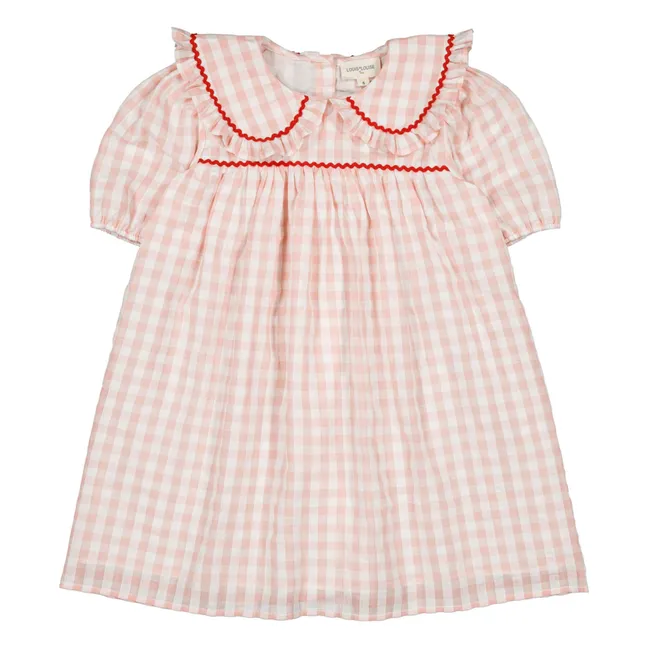 Vestido Henrietta de cuadros Vichy | Avena