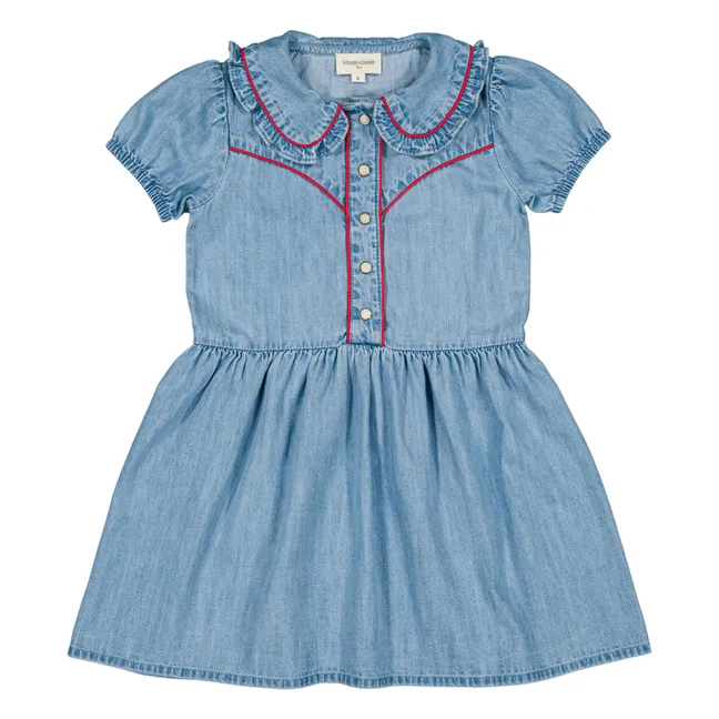 Robe Calamity Denim | Bleu Clair