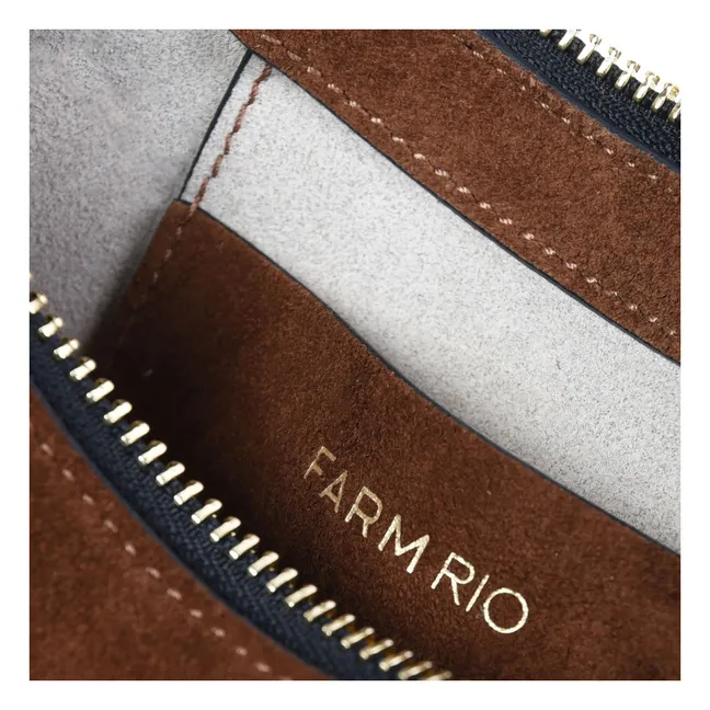 Sac Hobo Banana Small Suède | Marron