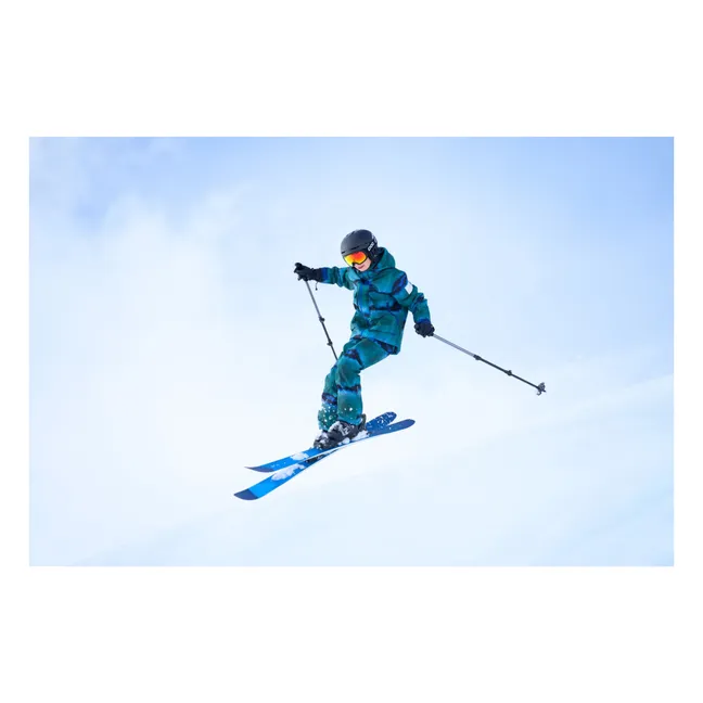 Giacca da sci Alpine Tie Dye | Verde