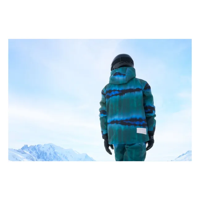 Giacca da sci Alpine Tie Dye | Verde
