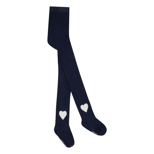 Mippy tights | Navy blue