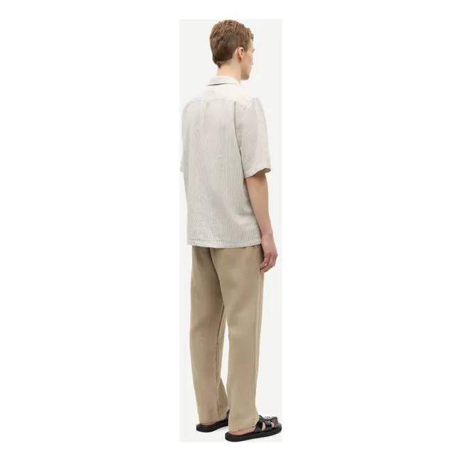 Pantalones Sajabari | Beige obscuro