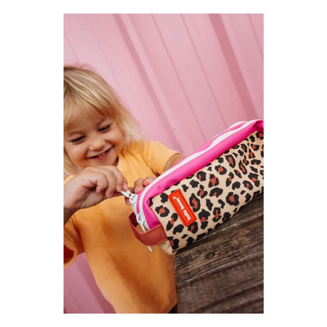 Trousse Leopard | Marron