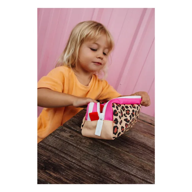 Trousse Leopard | Marron
