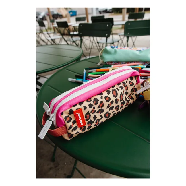Trousse Leopard | Marron