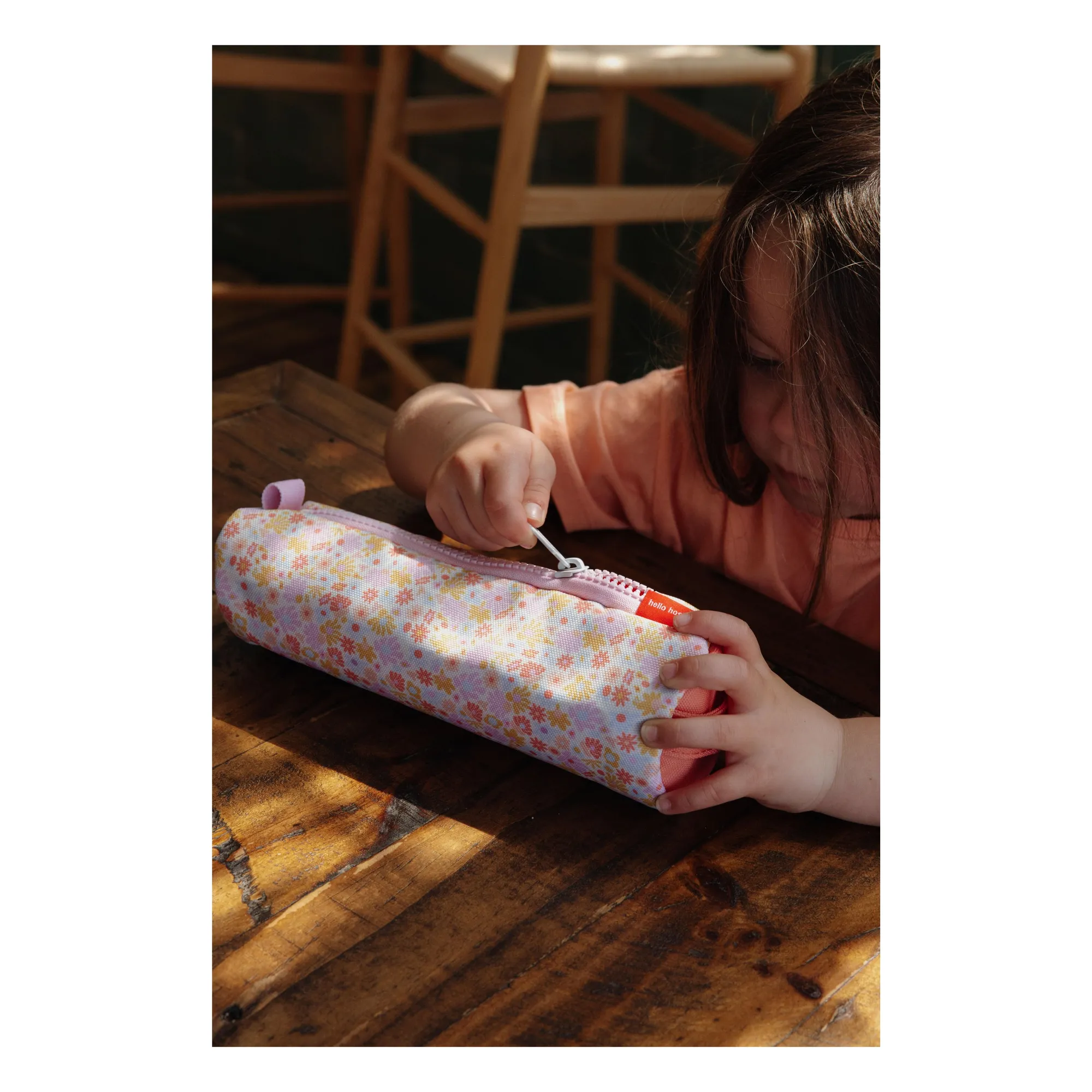 Trousse Retro Flowers  | Rose- Image produit n°8
