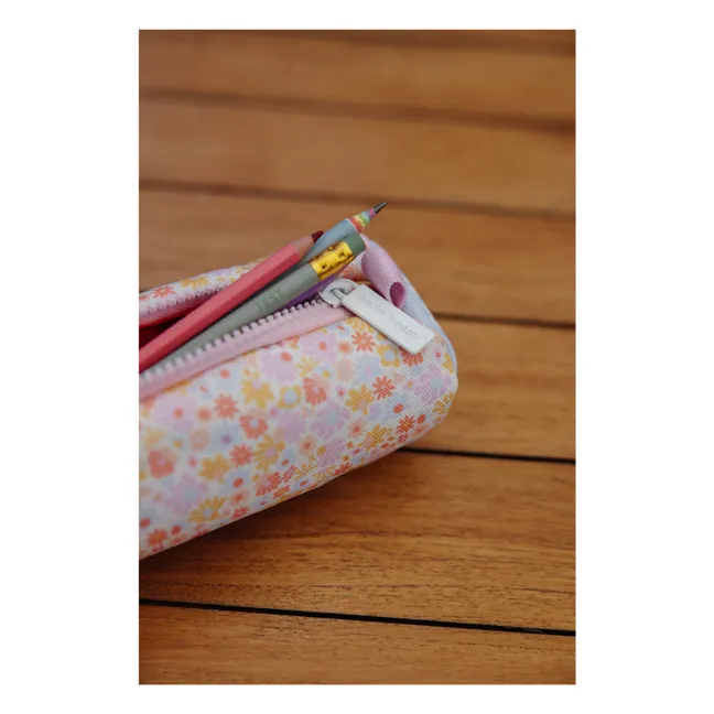 Trousse Retro Flowers | Rose
