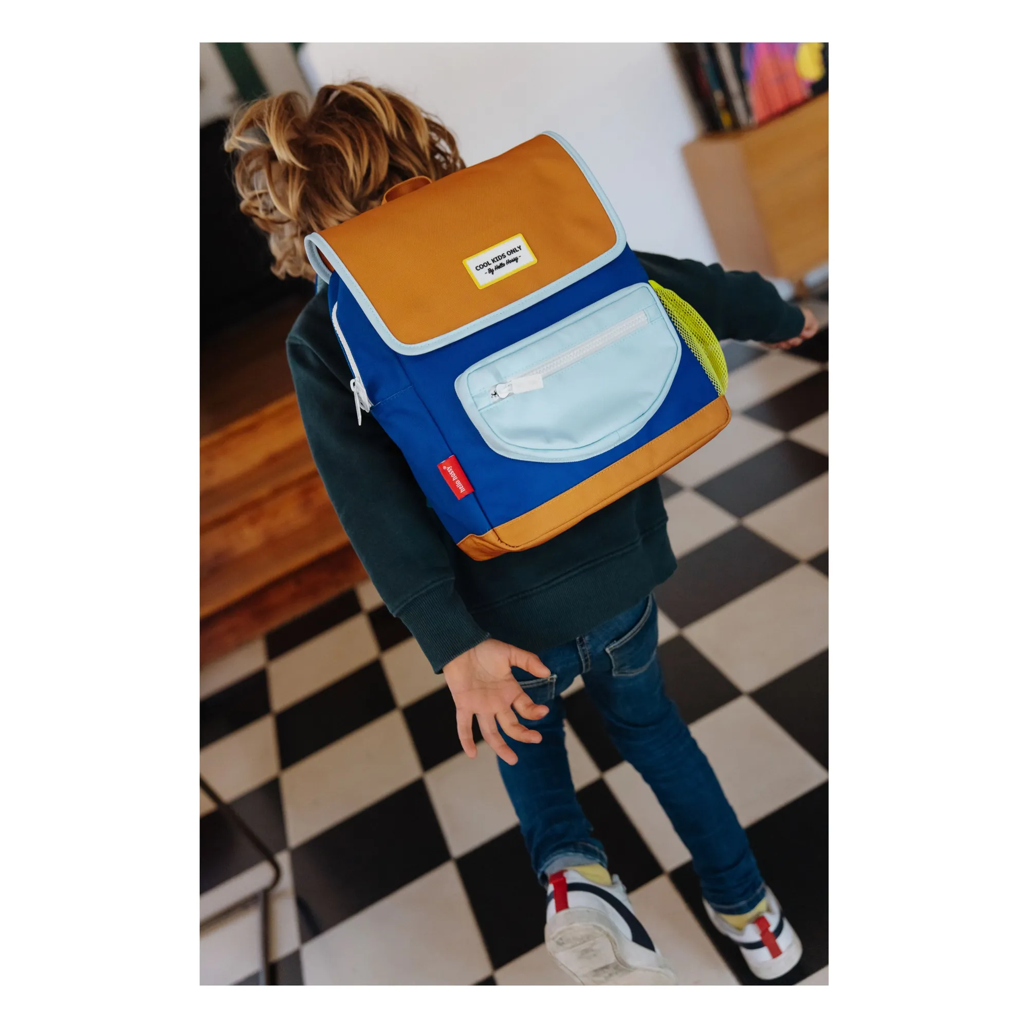 Cartable Mini Canyon | Bleu électrique- Image produit n°1