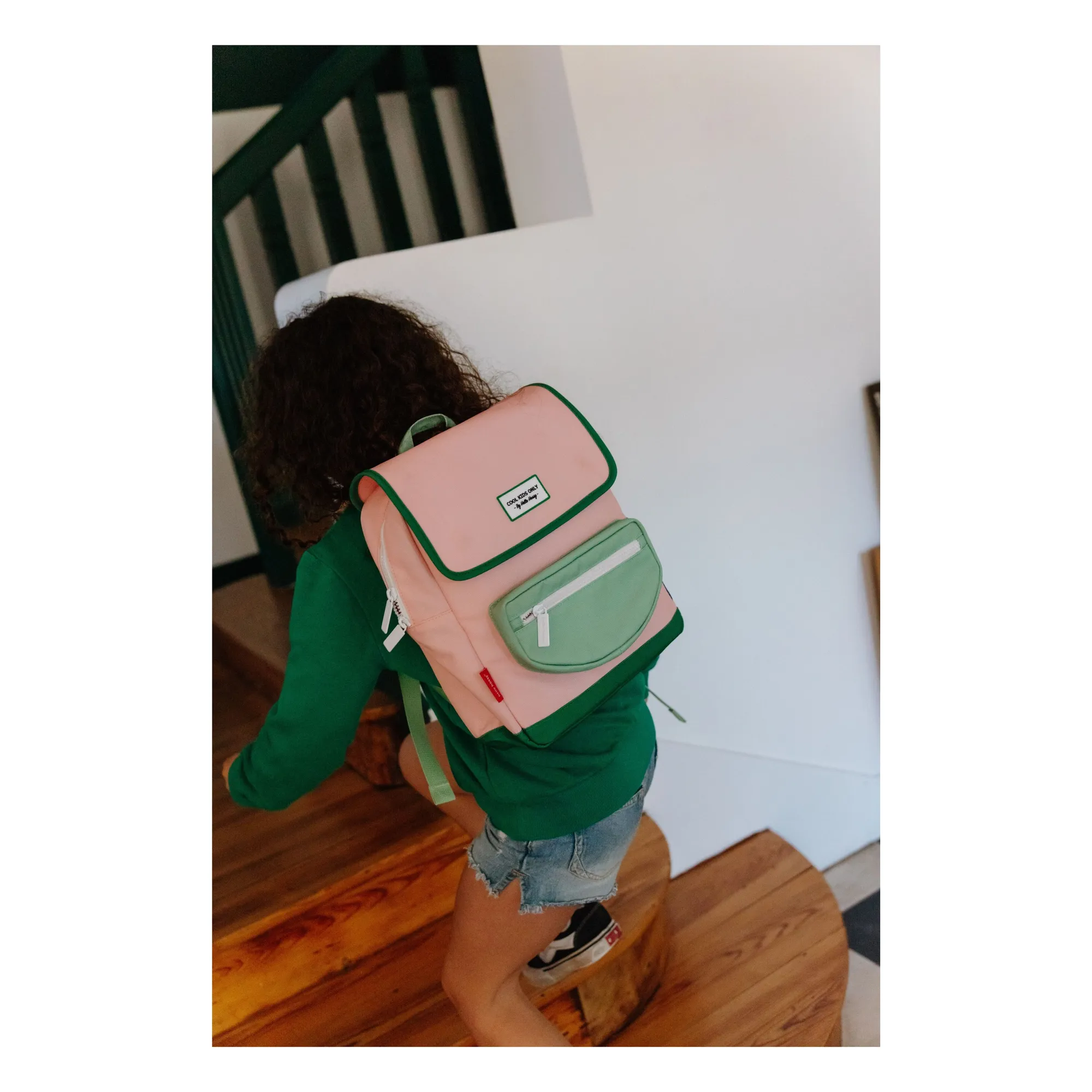 Cartable Mini Smoothie | Rose pâle- Image produit n°11