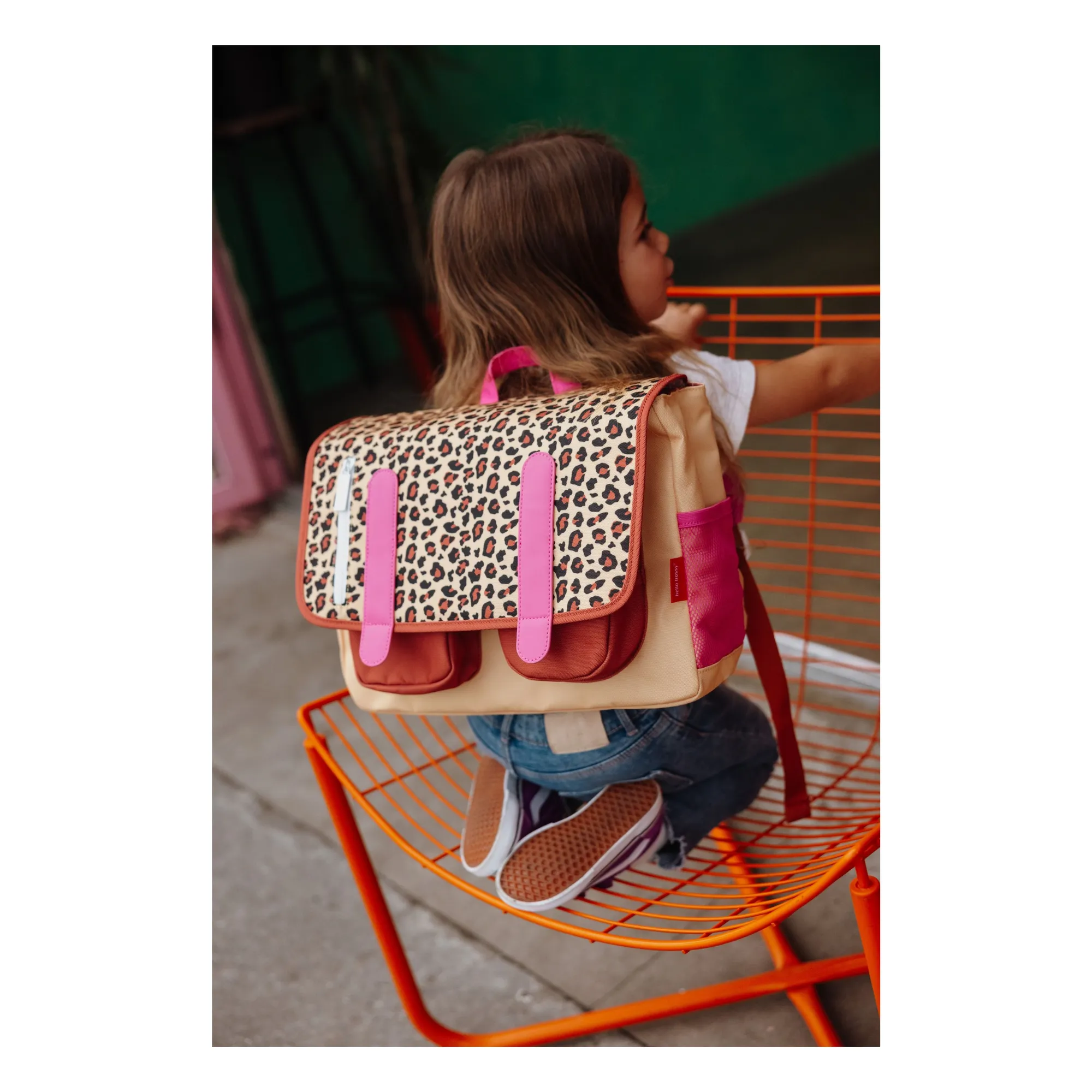 Cartable Leopard | Marron- Image produit n°10