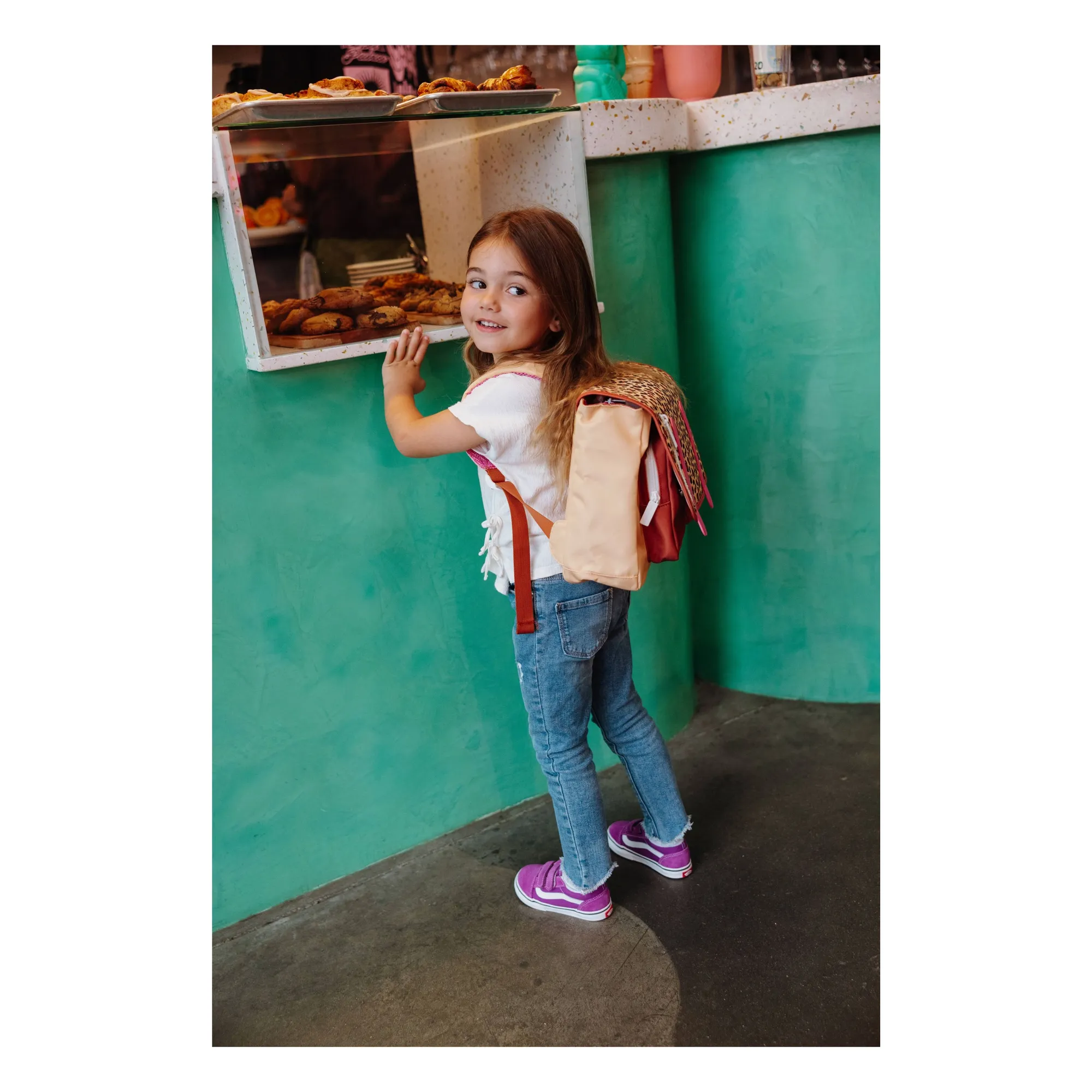 Cartable Leopard | Marron- Image produit n°9