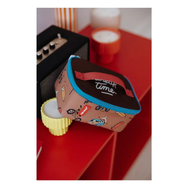 Lunch-Box Isotherme Mascots Ride | Marron