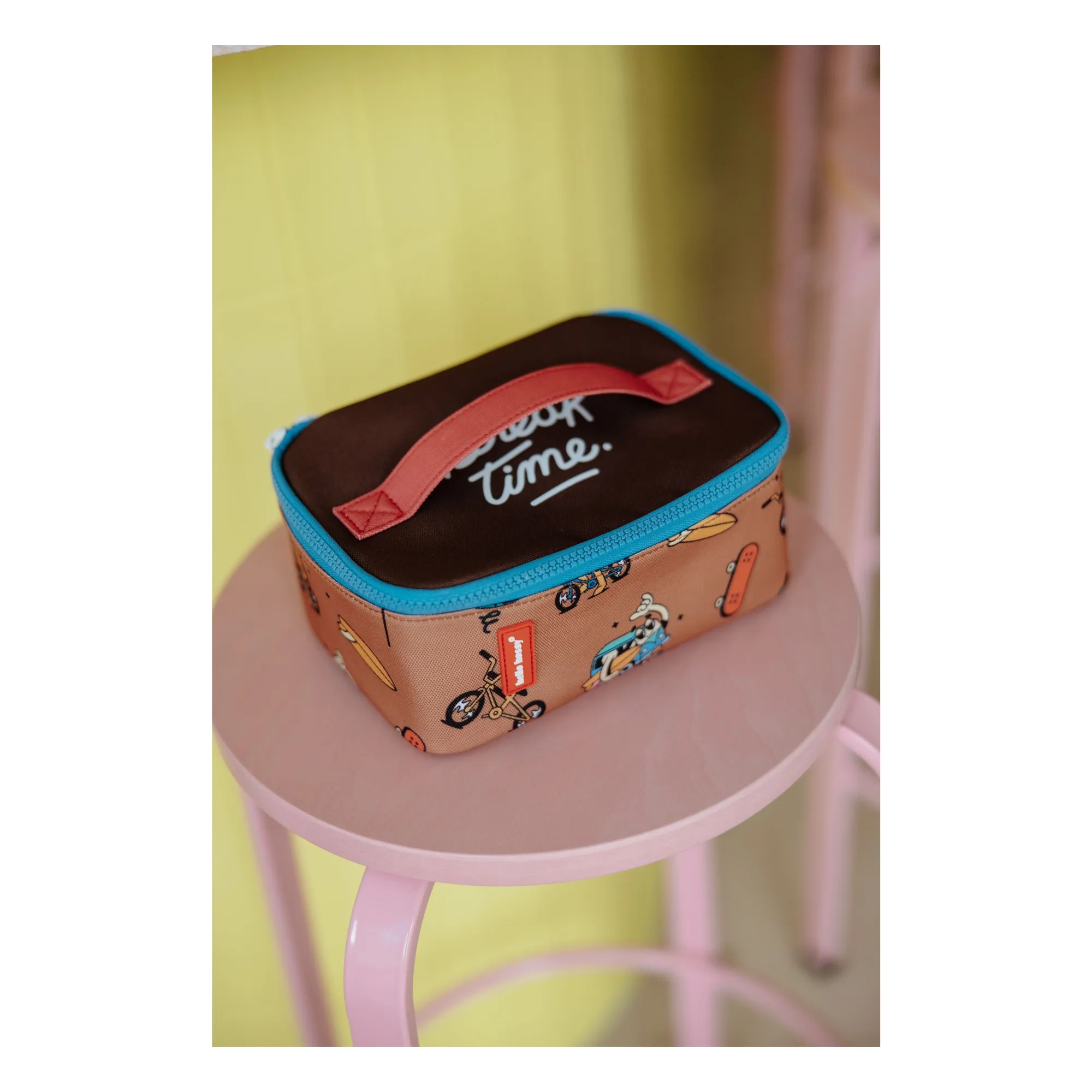 Lunch-Box Isotherme Mascots Ride | Marron- Image produit n°5
