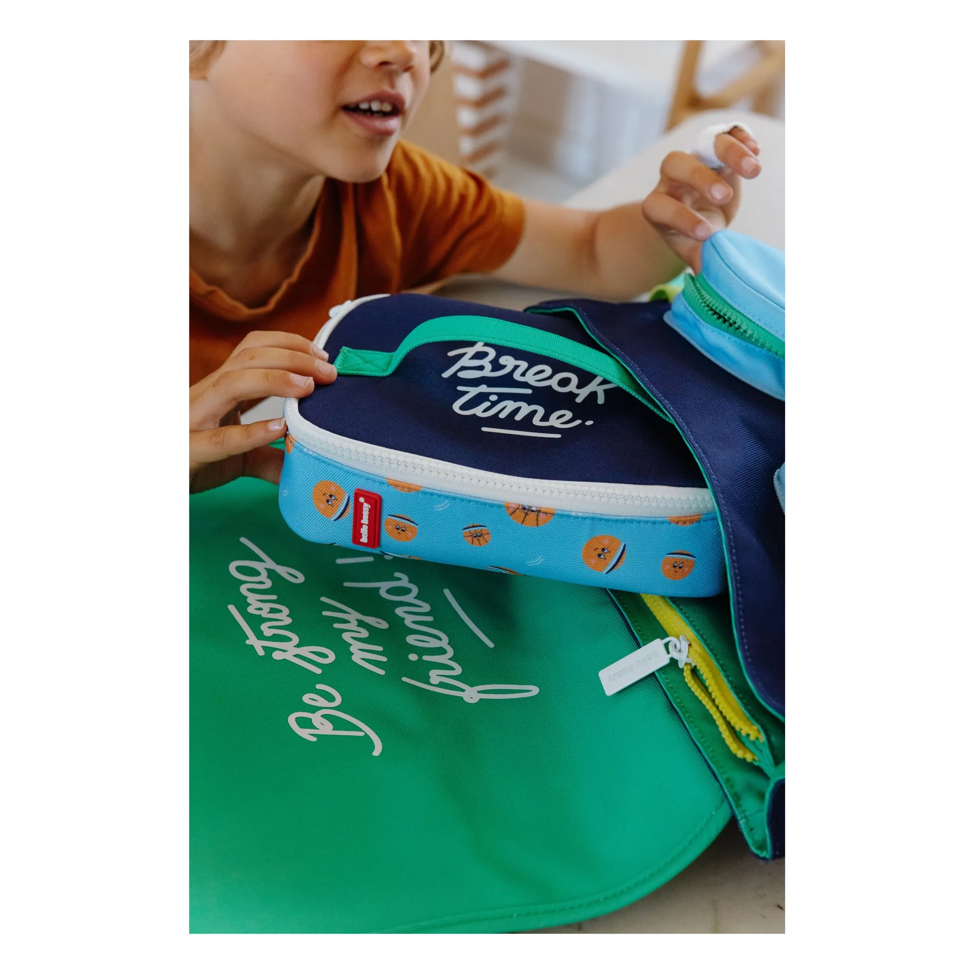 Snack-Box Isotherme Bball Crew | Bleu- Image produit n°4