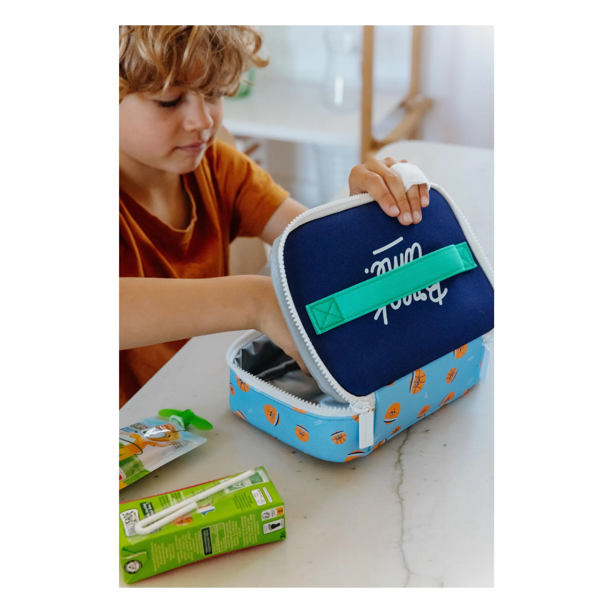 Snack-Box Isotherme Bball Crew | Bleu- Image produit n°2