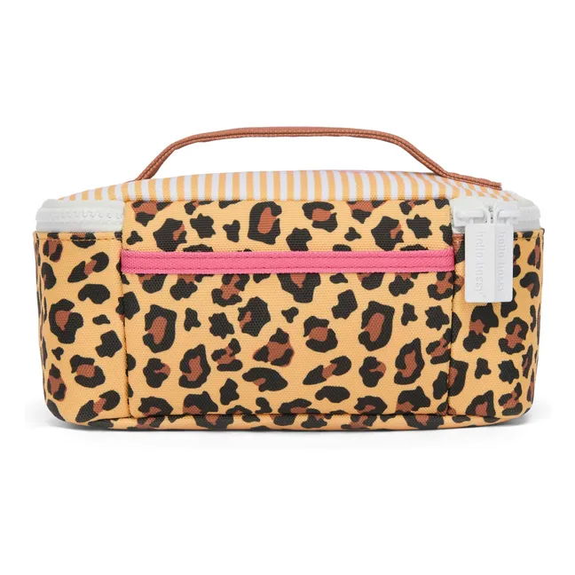 Lunch-Box Isotherme Mini Leopard | Brown