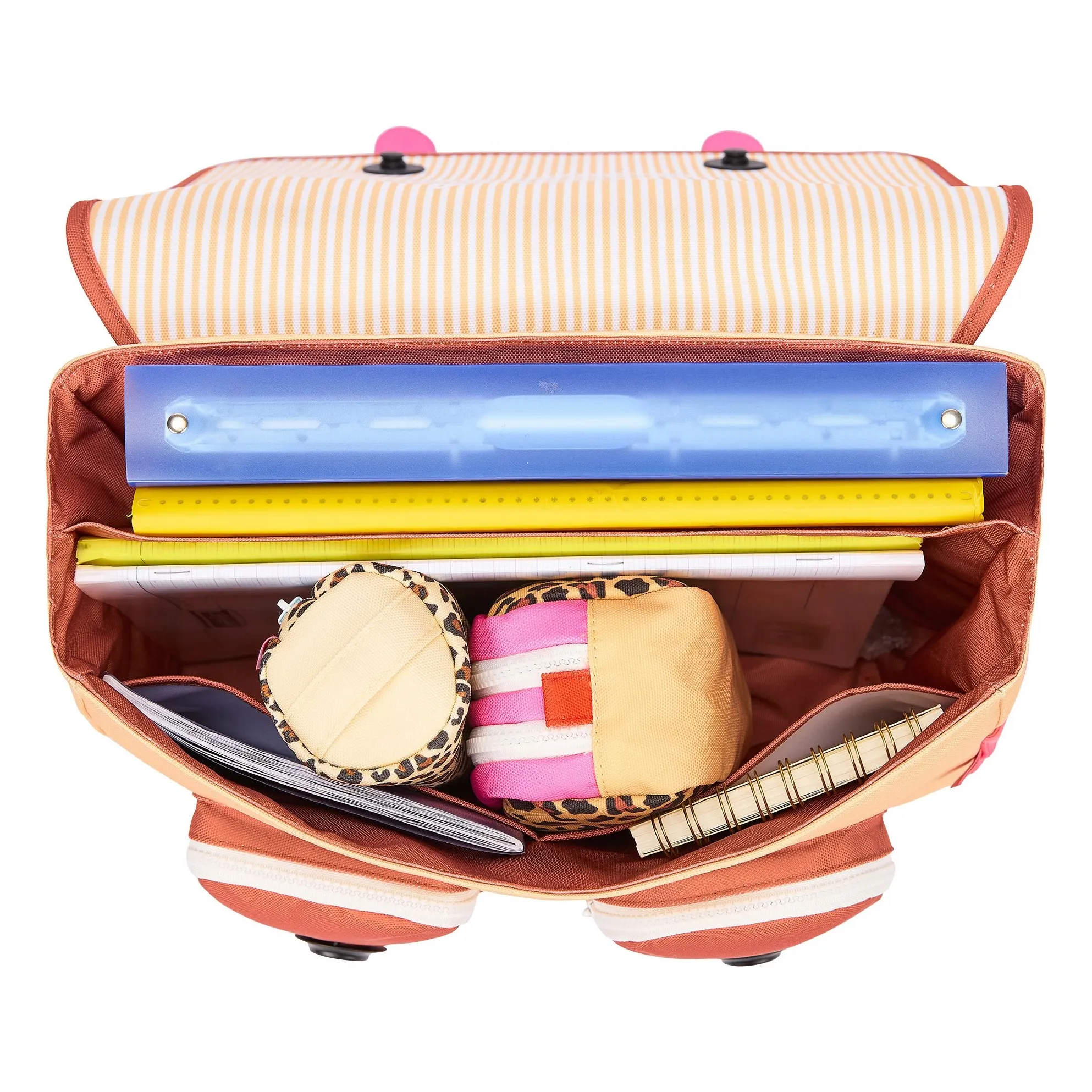 Cartable Leopard | Marron- Image produit n°6