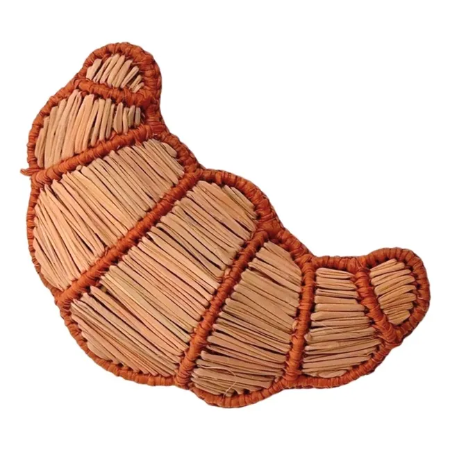 Rond de serviette Croissant | Marron