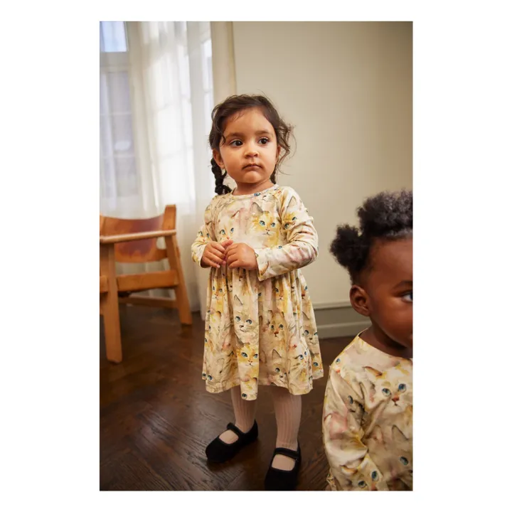 Molo Charmaine dress Cream Smallable