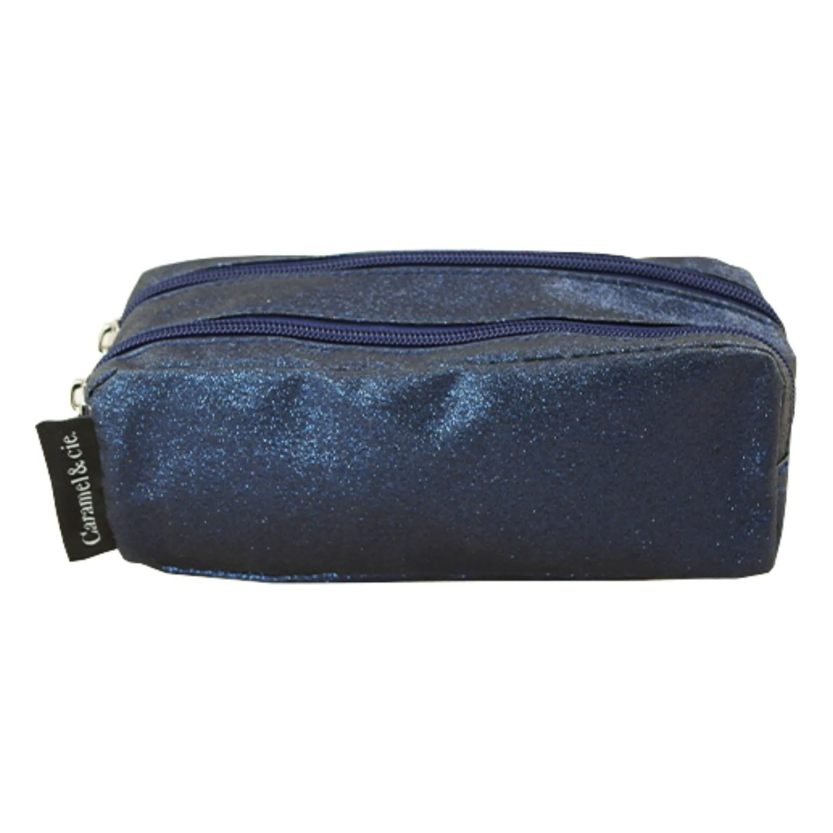 Caramel Cie Trousse Double Pailletée Bleu Smallable