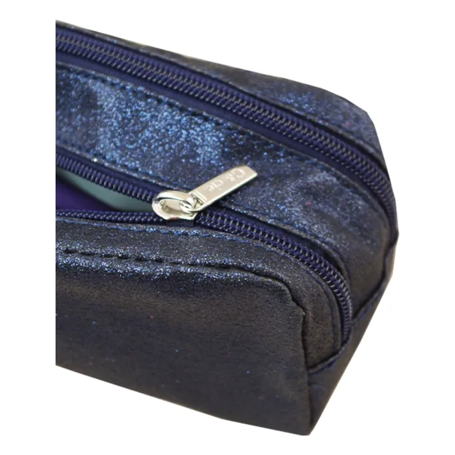 Double Glitter Bag | Blue