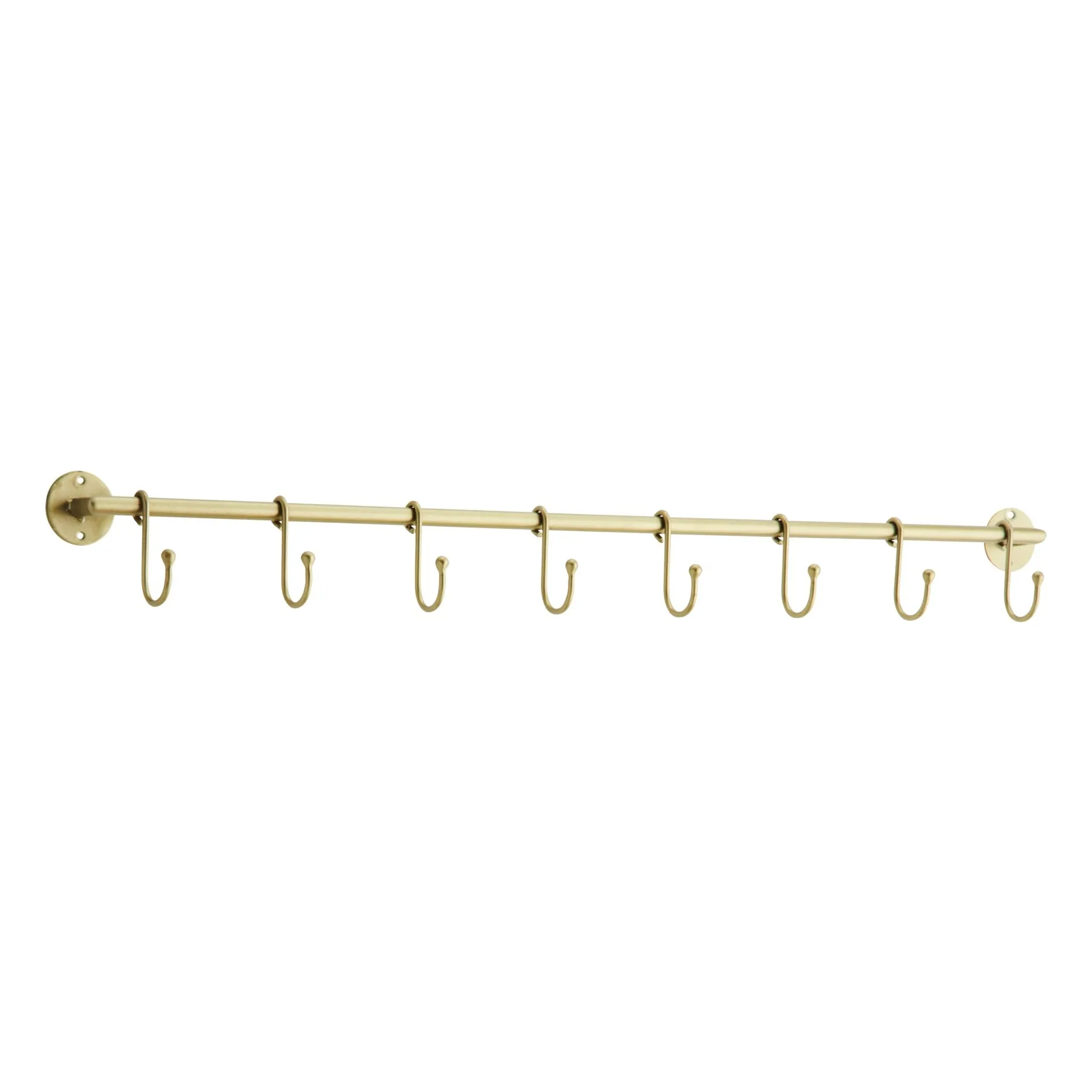 Porte-manteaux en fer | Doré- Image produit n°0
