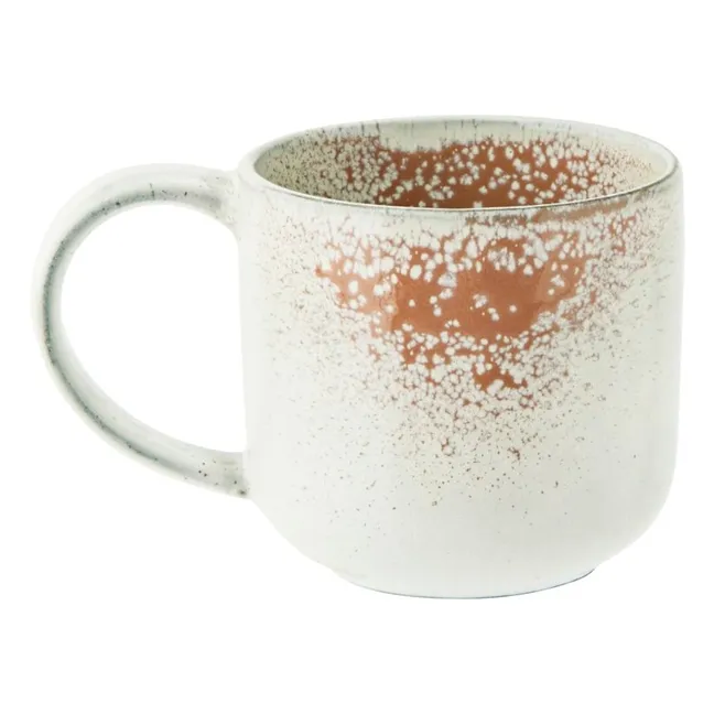 Tasse aus Steingut | Weiß